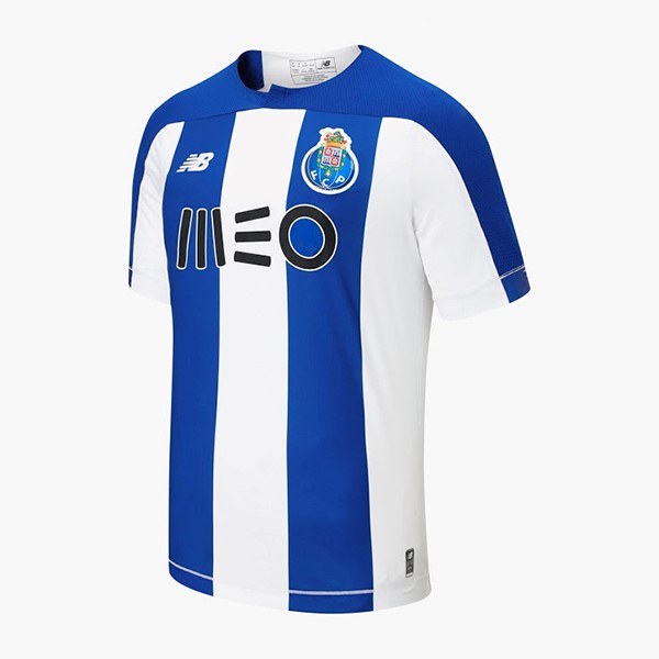 Camiseta FC Oporto Replica Primera Ropa 2019/20 Blanco Azul